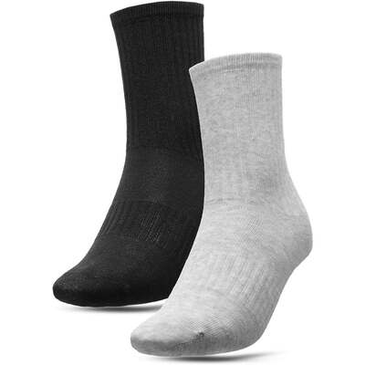 4F Junior Everyday Socks - Black/Gray
