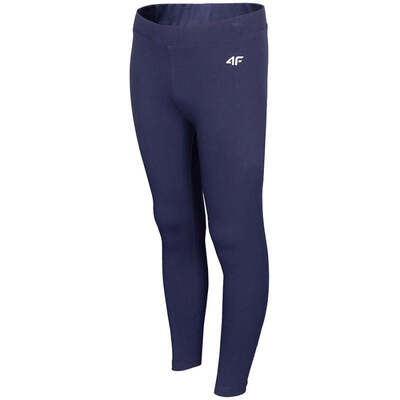 4F Junior Leggings -  Navy Blue
