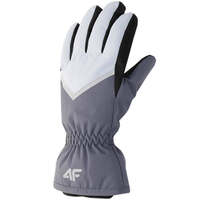 Image of 4F Junior Ski Gloves - Gray