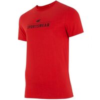 Image of 4F Mens Sports T-shirt - Red