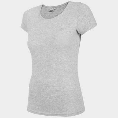 4F Womens Casual T-shirt - Gray

