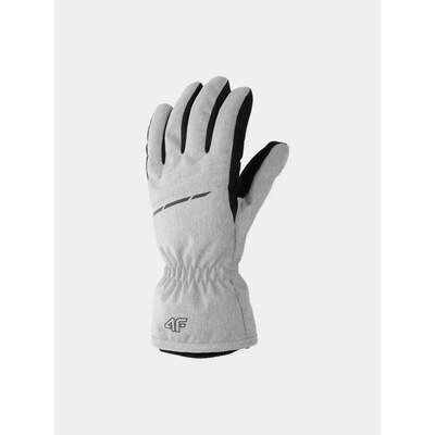 4F Womens Ski Gloves - Black/Grey