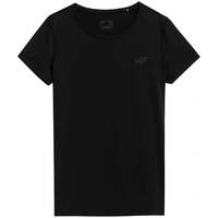 Image of 4F Womens Soft T-Shirt - Deep Black