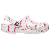 Image of Crocs Junior Classic Party Clogs - White/Pink