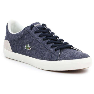 Lacoste Mens Everyday Sneakers - Navy Blue