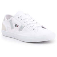 Image of Lacoste Womens Sideline Sneakers - White
