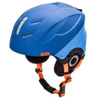 Image of Meteor Lumi Ski Helmet - Navy/Blue