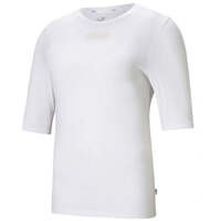 Image of Puma Womens Modern Basics Cloud T-Shirt - White