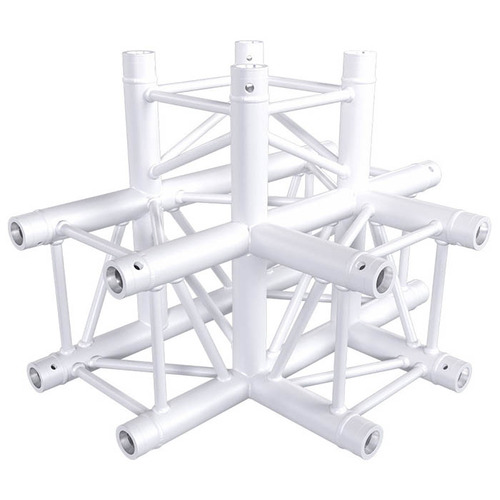Contestage Quatro290 50mm Truss 3 Way T + 1 Down - White