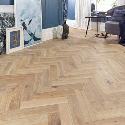 Lusso Rome Herringbone Invisible Oiled Engineered Oak – Lusso