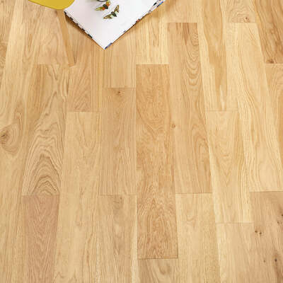 Lusso Florence Natural Brushed & Oiled Solid Oak Flooring – Lusso