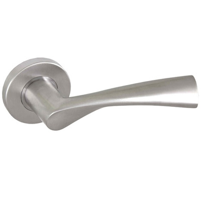 Consort Vecta, Satin Stainless Steel Door Handles - CH900SSS (sold in pairs) SATIN FINISH