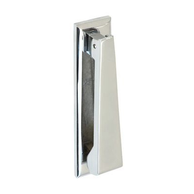 Prima Contemporary Door Knockers, Polished Chrome - BC26 POLISHED CHROME