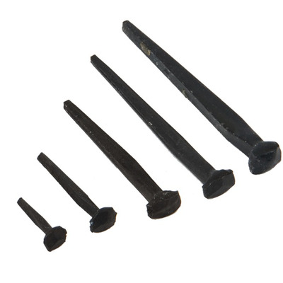 From The Anvil Rosehead Nails 1kg (Various Lengths), Black Oxide - 28338 BLACK OXIDE - 3" (82mm)
