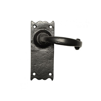 Kirkpatrick Black Antique Malleable Iron Lever Handle - AB2519 (sold in pairs) LATCH