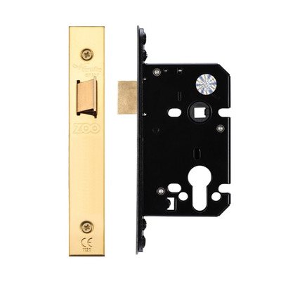 Zoo Hardware Upright Latch (67.5mm OR 79.5mm), PVD Stainless Brass - ZUKU64PVD 67.5mm (2.5 INCH) - PVD STAINLESS BRASS