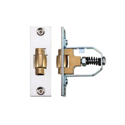 Zoo Hardware Adjustable Roller Latch (76mm), Polished Stainless Steel - ZRL76PSS POLISHED STAINLESS STEEL