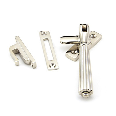 From The Anvil Hinton Locking Window Fastener, Polished Nickel - 45341 POLISHED NICKEL