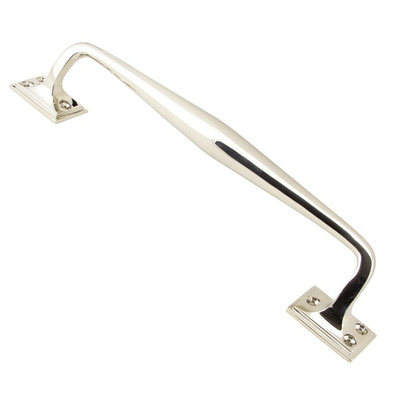From The Anvil Art Deco Pull Handle (230mm OR 300mm), Polished Nickel - 45463 POLISHED NICKEL - 300mm