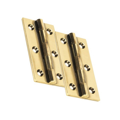 From The Anvil 2.5 Inch Cabinet Hinges, Aged Brass - 49925 (sold in pairs)  AGED BRASS