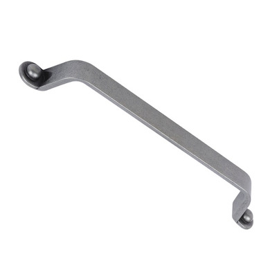 Hafele Button D Cabinet Pull Handle (160mm c/c), Pewter - 106.69.691 PEWTER - 160mm c/c
