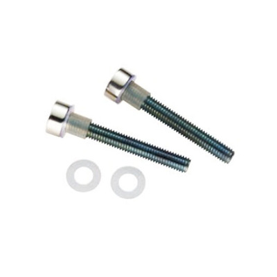 Eurospec Bolt Cap Fixing Pack (To Suit 19mm, 22mm, 25mm OR 30mm Handles), Polished Stainless Steel - SBF1019BSS TO SUIT 30mm HANDLES