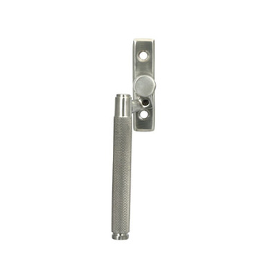 From The Anvil Left Or Right Handed Brompton Knurled Locking Espagnolette Window Fastener, Satin Stainless Steel - 49931 SATIN MARINE STAINLESS STEEL - RIGHT HAND