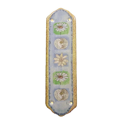 Chatsworth Porcelain Fingerplate (280mm x 75mm), Springtime - BUL601-SPR SPRINGTIME PORCELAIN FINGERPLATE