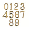 Heritage Brass 0-9 Concealed Fix Numerals (76mm - 3"), Antique Brass - C1564 0-AT ANTIQUE BRASS - 9