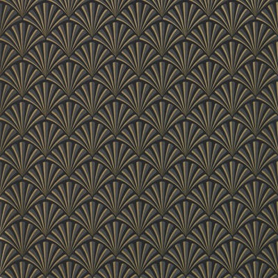 Lusso Chrysler Wallpaper Noir Clarke and Clarke W0164/01
