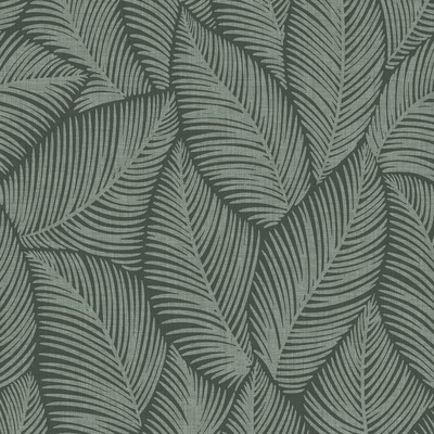 Denver Leaf Wallpaper Green Muriva 196313

