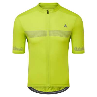 Altura Cycling Nightvision Men's Short Sleeve Cycling Jersey Lime | Large | Altura