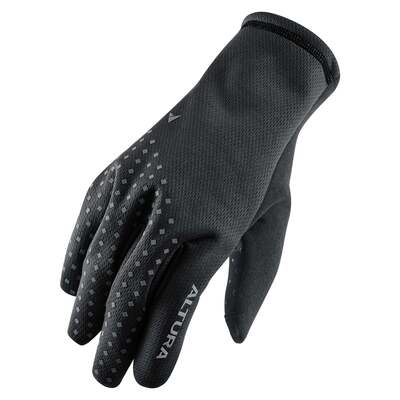 Altura Cycling Nightvision Unisex Windproof Fleece Cycling Gloves Black | Small | Altura