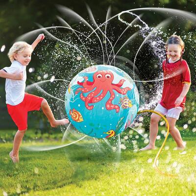 Giant Inflatable Super Sprinkler Waterball Summer Garden Toy