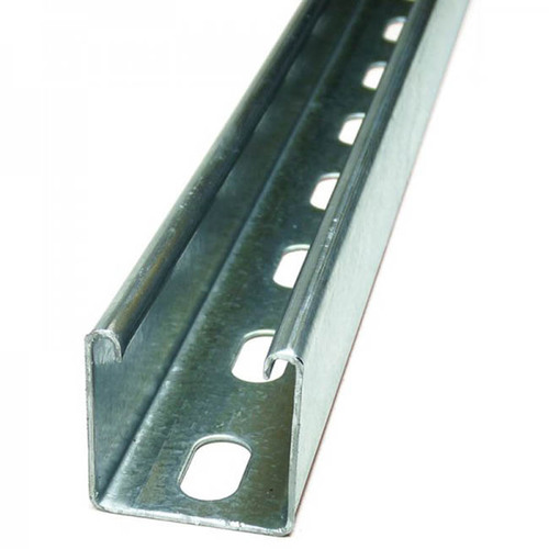 Slotted Channel Strut Galvanised 41 x 41mm - 6m