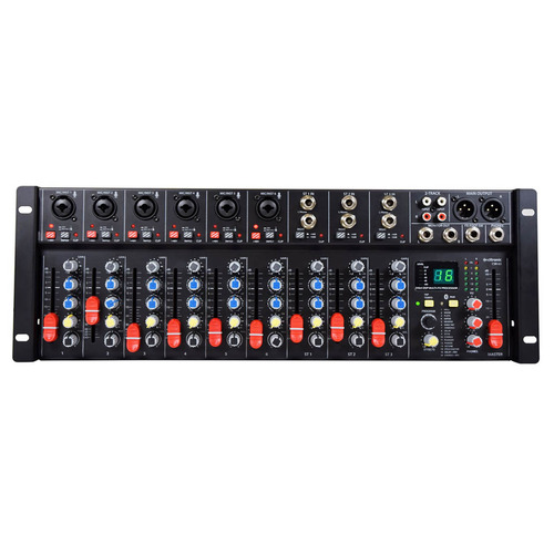 Rack Mountable 9 Channel Mixer with DSP and Bluetooth