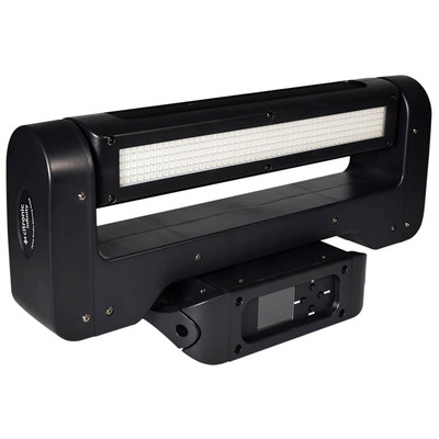 Infinity LED Strobe Moving Head with RGB LEDs and Full Pan and Tilt Movement