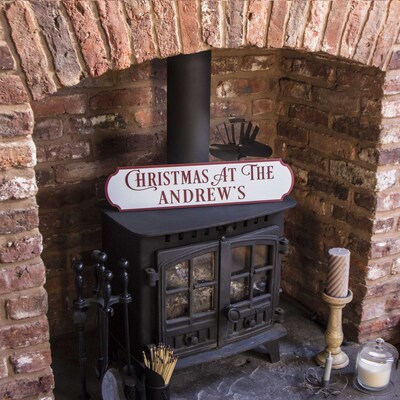 Personalised Railway / Train Sign - Christmas at the ...
