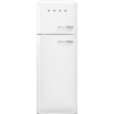Smeg FAB30LWH5UK 50’s Style Freestanding Left Hinge Fridge Freezer White