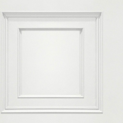 Oliana Panel Wallpaper White / Grey World of Wallpaper 8498
