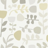 Juni Tulip Wallpaper Natural Fine Decor FD26537