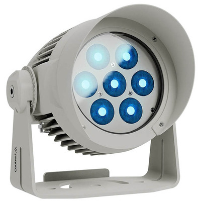 Outdoor LED Par Can with Coloured RGBL LEDs IP66 Rated 7 x 20W