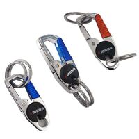 12 Pack Heavy Duty Carabiner Clips with 2 Keyrings – Durable for Pets, Camping,