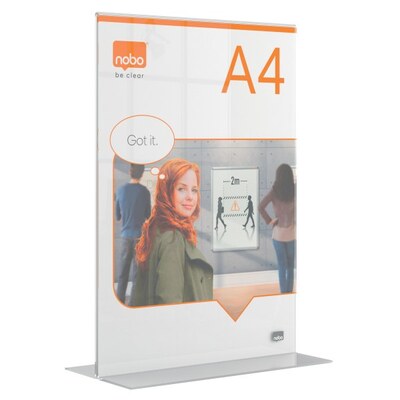Nobo Premium Plus Acrylic Table Top Poster Frame