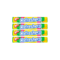 Barratt Refreshers Rolls 34g x 4 Pack