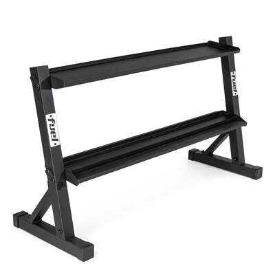 Fuel Fitness 2 Tier Dumbbell and Kettlebell Rack