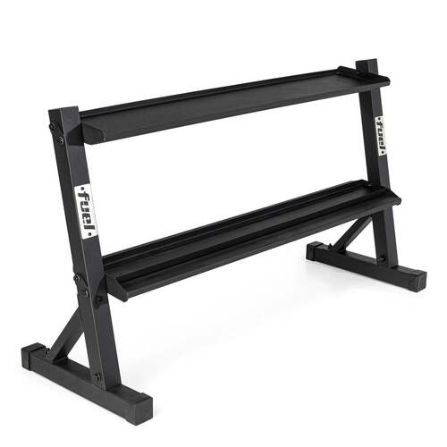 Fuel Fitness 2 Tier Dumbbell and Kettlebell Rack