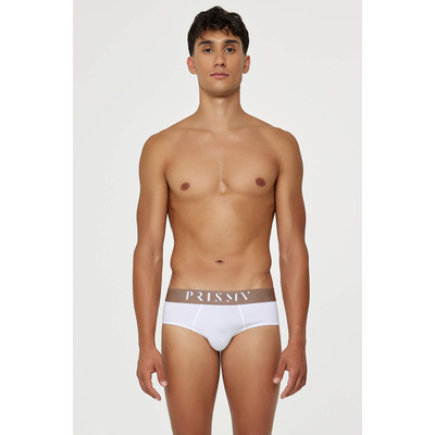 Prisma Core White Classic Brief