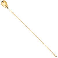 Drop Gold Bar Spoon 40cm