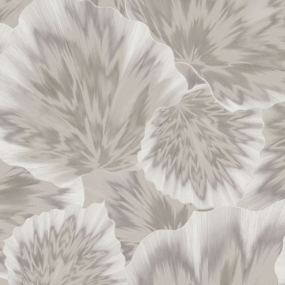 Bliss Floral Textured Vinyl Wallpaper Taupe Erismann 10402-37
